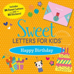 Sweet Letters for Kids, Happy Birthday