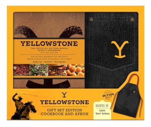 Yellowstone Gift Set Cookbook Apron