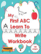My First ABC Learn To Write Book