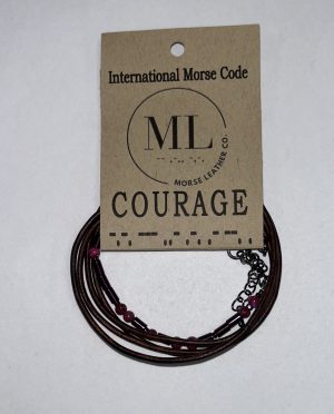 Morse Code Bracelet - COURAGE