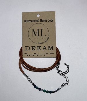 Morse Code Bracelet - DREAM