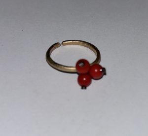 Winterberry Adjustable Ring